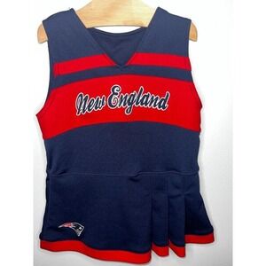 New England Patriots NFL Football Girl's Size 4 Small Cheerleader Uniform